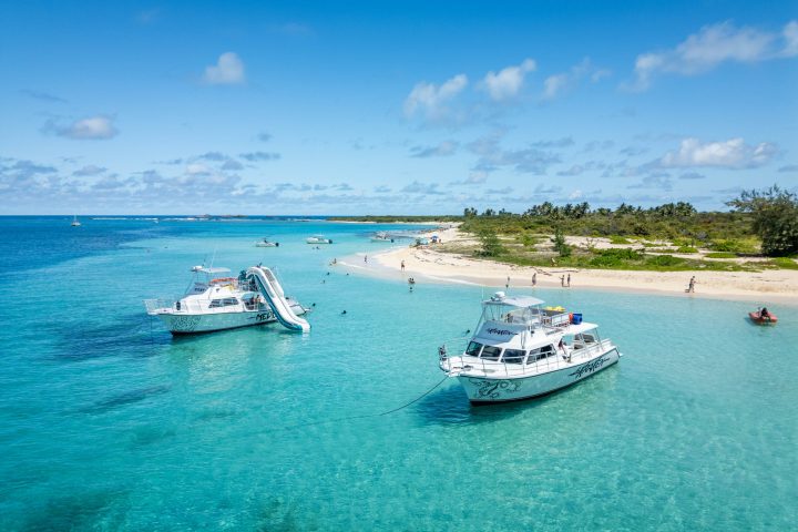 a small boat in a body of water