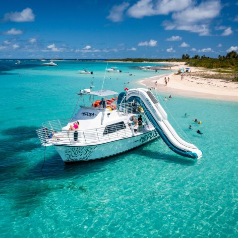 Slide in Icacos Island