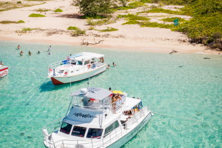 a boat on a body of water
