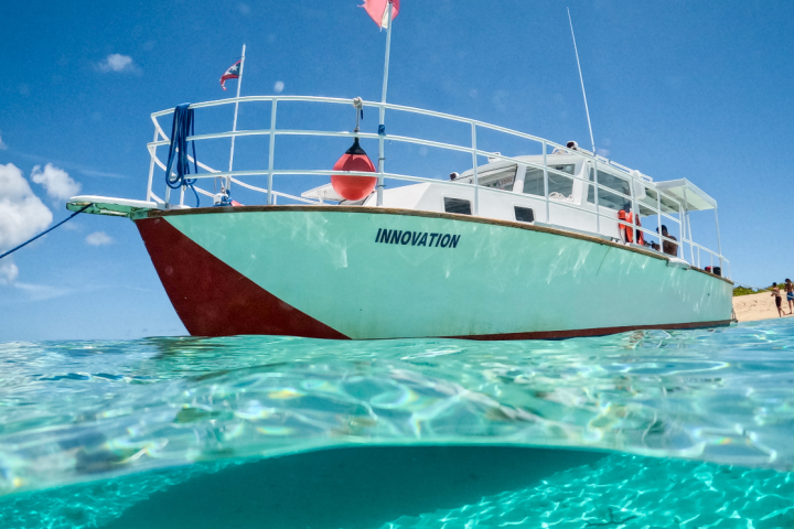 a boat in Puerto Rico